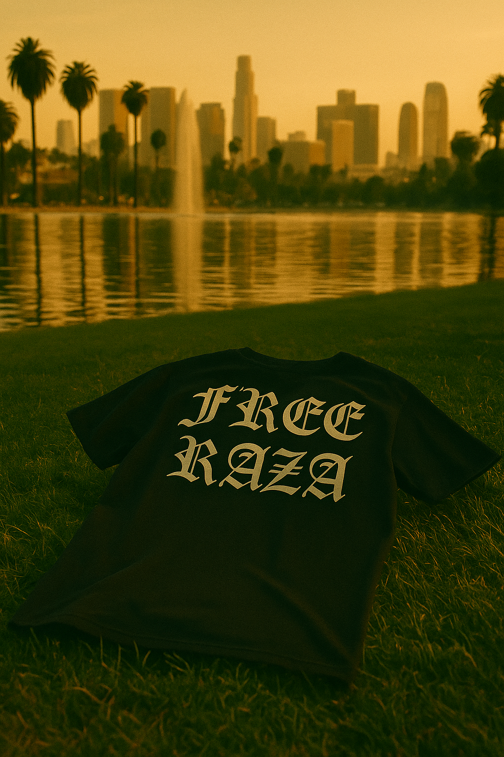 Free Raza Old English Unisex t-shirt