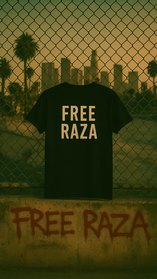 Free Raza  T-Shirt Black (Unisex)
