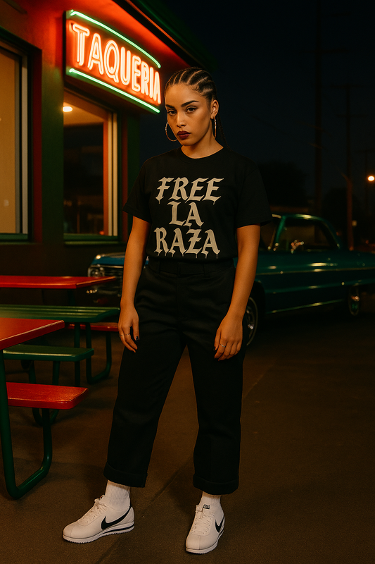 Free La Raza Unisex t-shirt