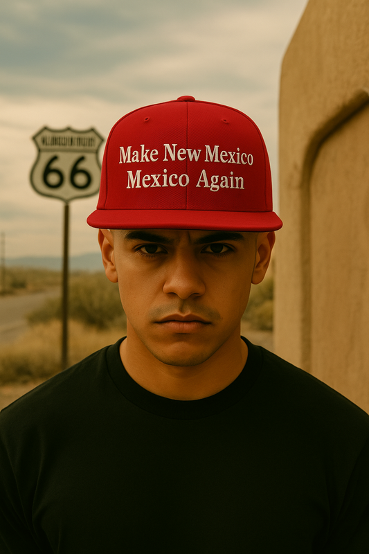 Make New Mexico Mexico Again Snapback Hat